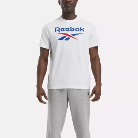 Reebok Identity Big Stacked Logo T-Shirt image {8}