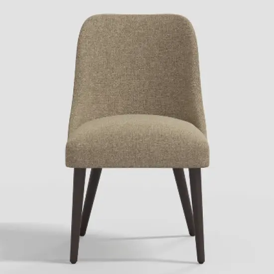 Geller Modern Dining Chair in Textured Linen Zuma - Threshold&trade; image {2}