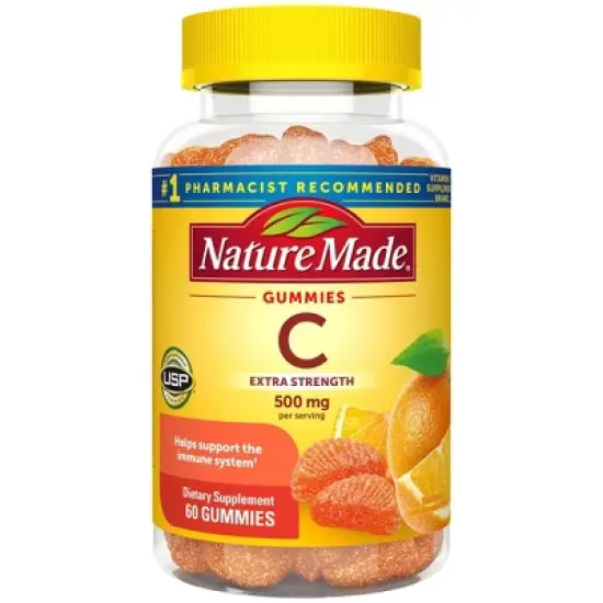 Nature Made Extra Strength Dosage Immune Support Vitamin Gumimes with Vitamin C 500mg Per Serving - 60ct image {1}