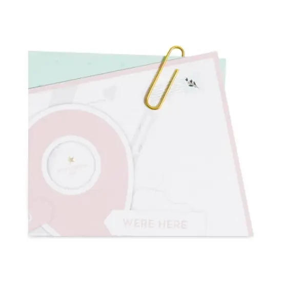 U Brands Paper Clips, Medium, Vinyl-Coated, Gold, 200 Clips/Box, 5 Boxes/Pack image {2}