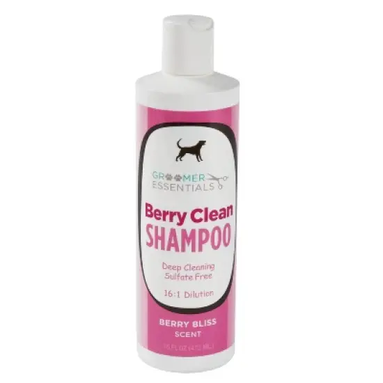 Groomer Essential Berry Clean Shampoo 16oz image {9}