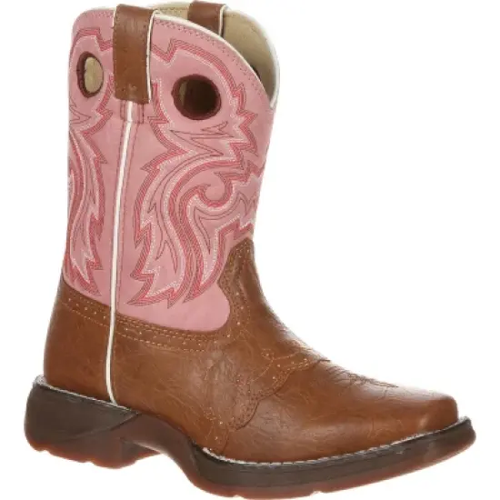 LIL' DURANGO Western Boot, BT287, Pink image {7}