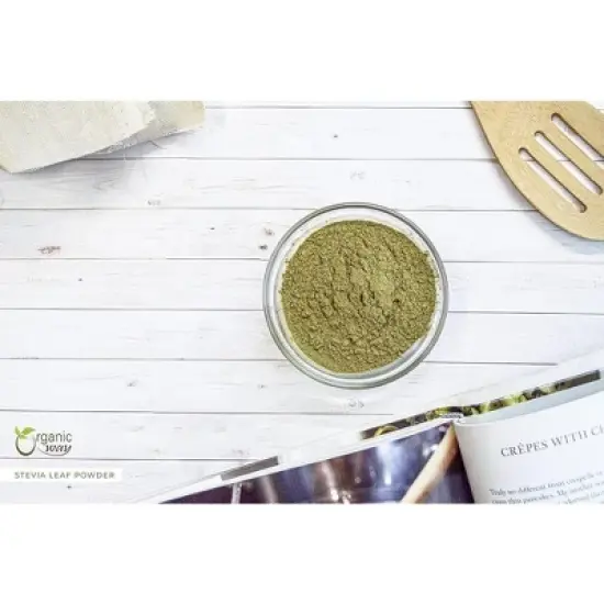 Organic Stevia Leaf Powder 1 Lbs image {3}