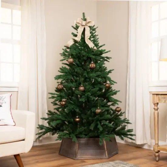 Northlight Real Touch&trade;️ Full Alamosa Fir Artificial Christmas Tree - 6.5' -Unlit image {1}