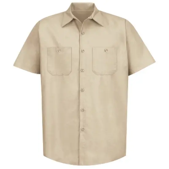 Red Kap&reg; Men's Short Sleeve Industrial Work Shirt image {20}