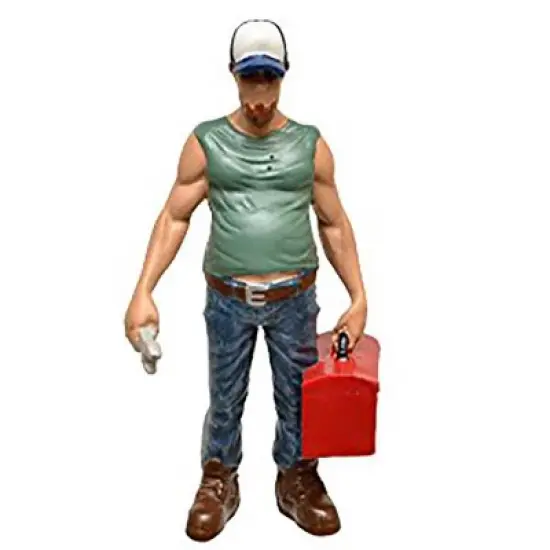 Musclemen Tool Box Guy" Figure For 1:18 Scale Models by American Diorama" image {1}
