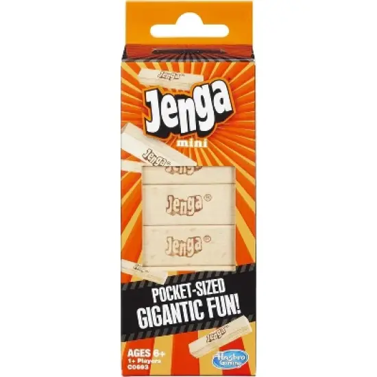 Hasbro Jenga Mini Game - Great For Travel, Home & More image {3}