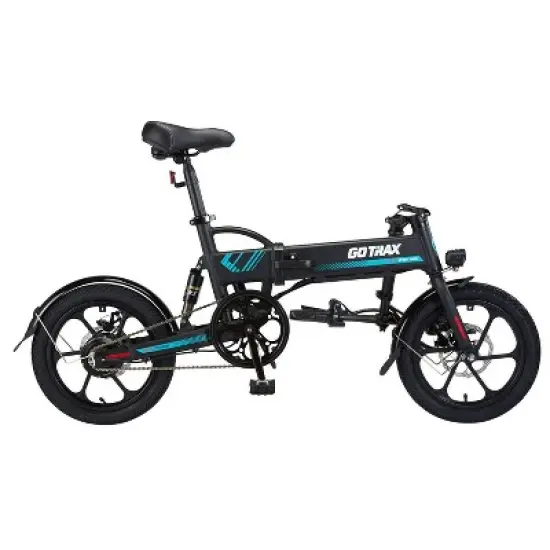 GOTRAX EBE1 16'' Step Over Electric Bike - Black image {2}