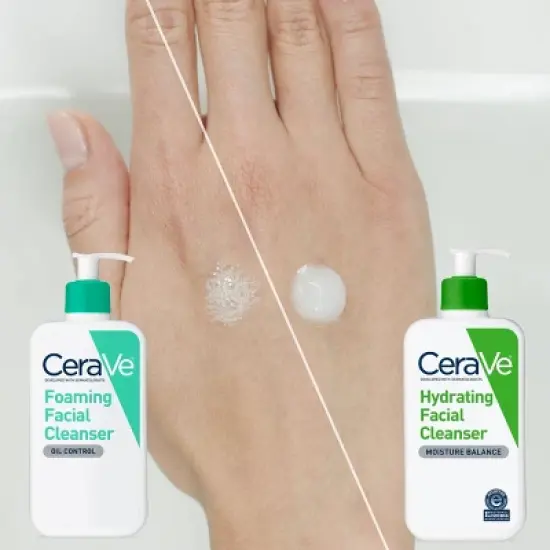 CeraVe Foaming Face Wash, Facial Cleanser for Normal to Oily Skin image {8}