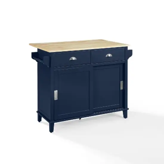 Cora Drop Leaf Kitchen Island - Crosley image {17}