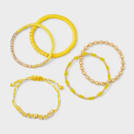 Game Day Bracelet Set 5pc - Wild Fable&trade; image {12}