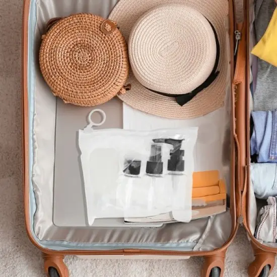 Unique Bargains Reusable Travel Accessories Bag Set 5 Pcs image {3}