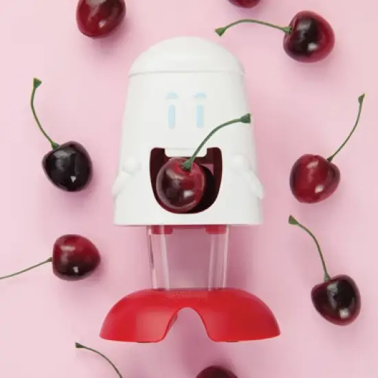 Talisman Designs Cherry Chomper Cherry Pitter, Set of 1, White image {2}