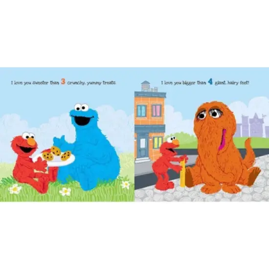I Love You Just Like This ( Sesame Street) (Hardcover) by Lillian Jaine image {3}