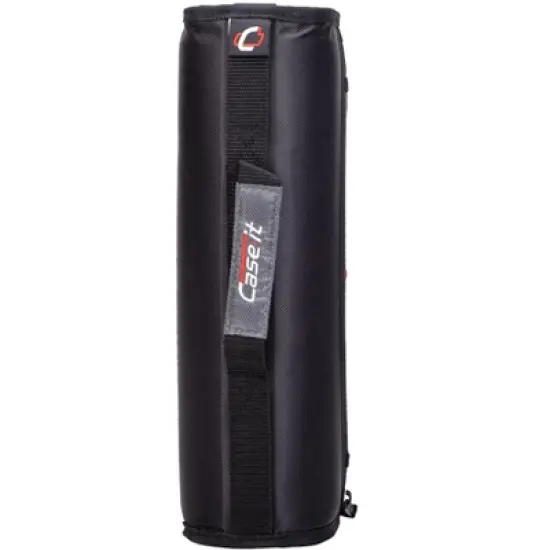 Case-it Might Zip Tab Zipper Binder, 3" O-Ring with 5-Color tab Expanding File Folder  - 600 Sheet Capacity image {1}