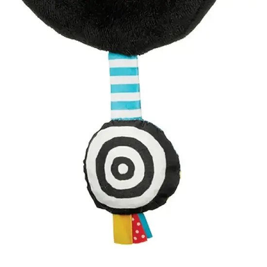 Manhattan Toy Wimmer Ferguson Tiger Baby Spiral for Cribs and Travel Accessories with Rattle, Discovery Mirror and Teethers image {3}