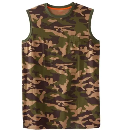 Boulder Creek by KingSize Men's Big & Tall  Heavyweight Pocket Muscle Tee Shirt image {13}