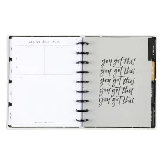 The Happy Planner 2024 9.75"x8.75" Classic Candace Carson Bold and Free image {2}