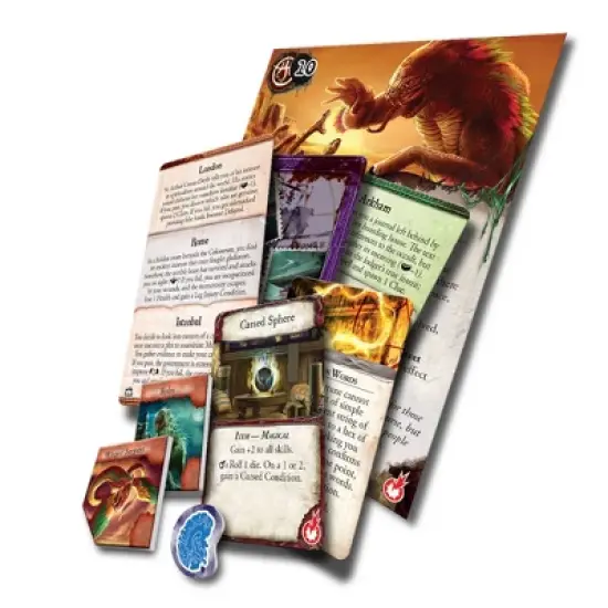 Fantasy Flight Studios Eldritch Horror: Forsaken Lore Expansion Game image {4}