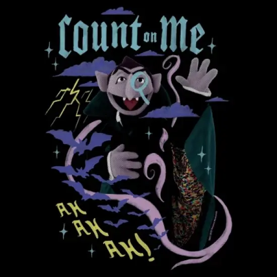 Mens Sesame Street Count on Me T Shirt image {1}