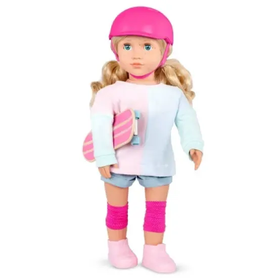 Our Generation Yanika 18" Skateboarder Doll image {1}