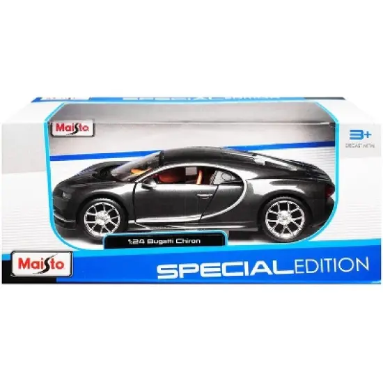Bugatti Chiron Grey 1/24 Diecast Model Car by Maisto image {2}