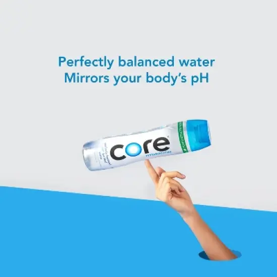 Core Hydration Purified Water - 6pk/30.4 fl oz Bottles image {1}