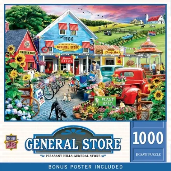 MasterPieces 1000 Piece Puzzle - Pleasant Hills Store - 19.25"x26.75" image {1}