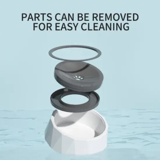 Els Pet 1L Diamond Shaped Floating Dog Bowl image {4}