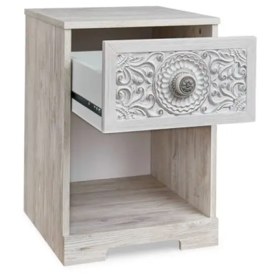 Paxberry Nightstand White - Signature Design by Ashley image {2}