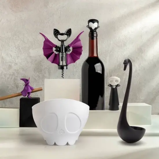 OTOTO Agatha Spoon Holder and Steam Releaser Silicone Spoon Rest Purple image {3}