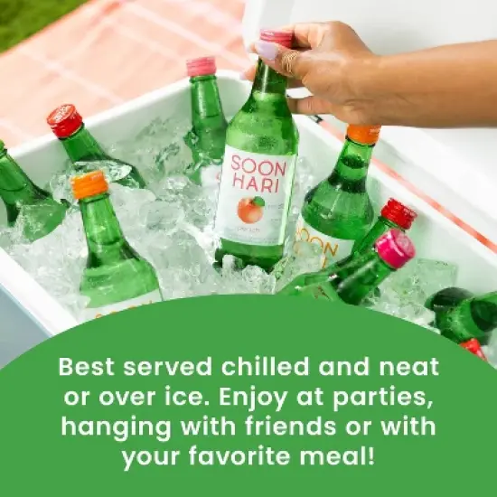 Soonhari Apple Soju - 375ml Bottle image {3}