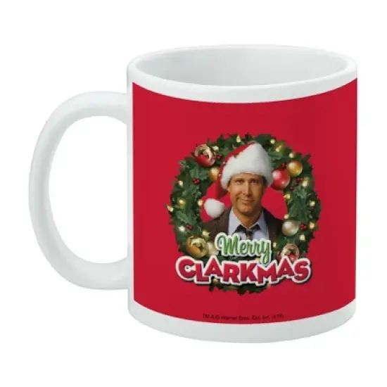 Christmas Vacation Merry Clarkmas White Mug image {2}