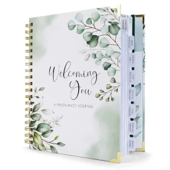Pregnancy Journal and Memory Book with Stickers and Keepsake Pocket - Lovely Gift for First Time Moms image {7}