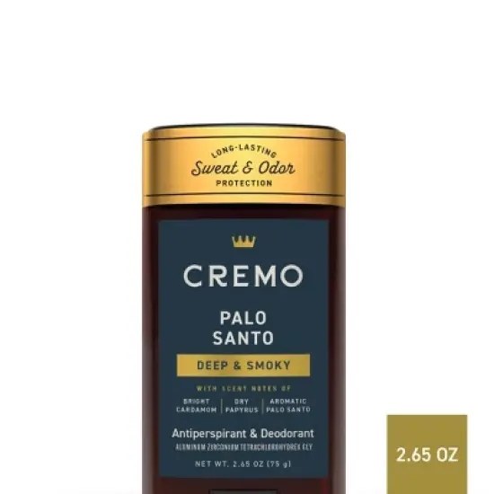 Cremo Solid Antiperspirant Palo Santo - 2.65oz image {7}
