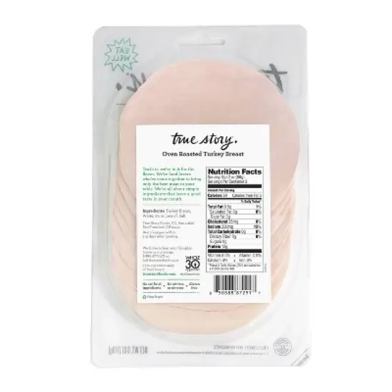True Story Oven Roasted Turkey - 6oz image {1}