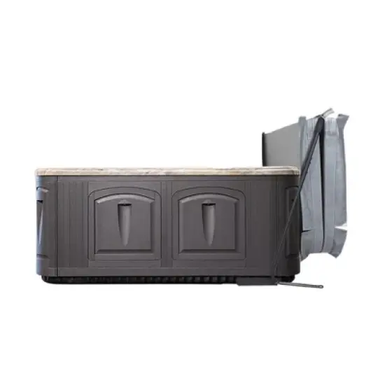 Puri Tech Rock Undermount Spa Cover Lift Removal System Bracket - Black image {3}