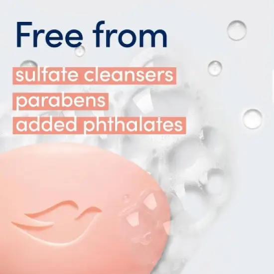 Dove Beauty Peach Bar Soap - 4ct image {9}