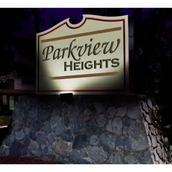 Maxsa Innovations Solar Powered Flood Light with Cool White LED: Weather-Resistant Outdoor Solar Lamp, 12 LED Bulbs image {4}