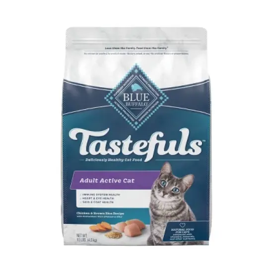 Blue Buffalo Tastefuls Active Natural Adult Dry Cat Food with Chicken image {7}