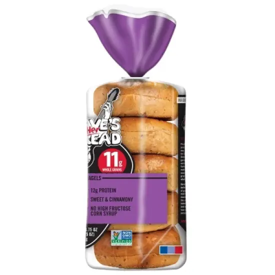 Dave's Killer Bread Organic Cinnamon Raisin Remix Bagels - 16.75oz image {2}
