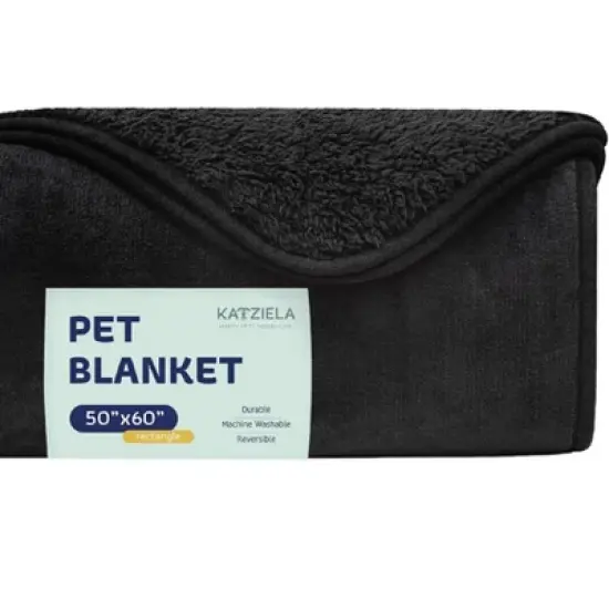 Premium Soft Dog Cat Waterproof Soft Fleece Washable Reversible Blanket image {8}