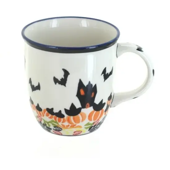 Blue Rose Polish Pottery Zaklady Mug image {1}