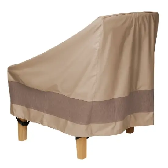 Duck Covers 38" Brown Elegant Waterproof Patio Chair Cover image {1}