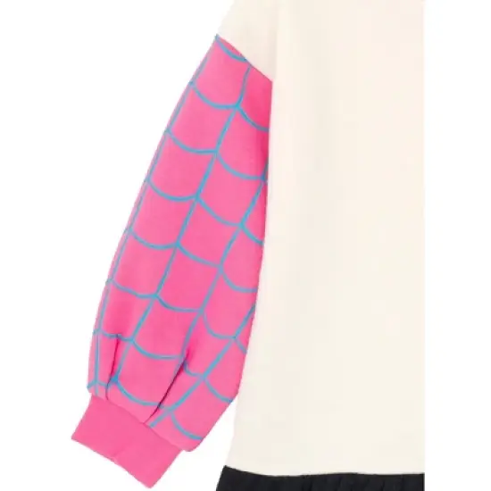 Marvel Spider-Man Spider-Gwen Ghost Spider Girls Fleece Skater Dress Toddler to Big Kid image {5}
