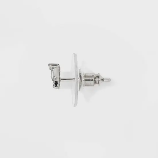 Sterling Silver Cubic Zirconia Butterfly Stud Earrings - A New Day&trade; image {1}