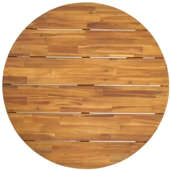 Leo Round Coffee Table 3 Legs - Indoor/Outdoor - PAT7319 - Safavieh image {3}