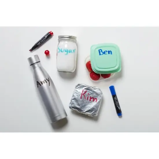 Bic Marking Chisel Tip Permanent Marker Tuxedo Black Dozen GPMM11BK image {4}