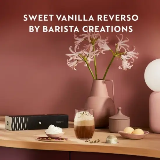 Nespresso Vertuo Sweet Vanilla Flavored Coffee Capsules Medium Roast - 40ct image {4}