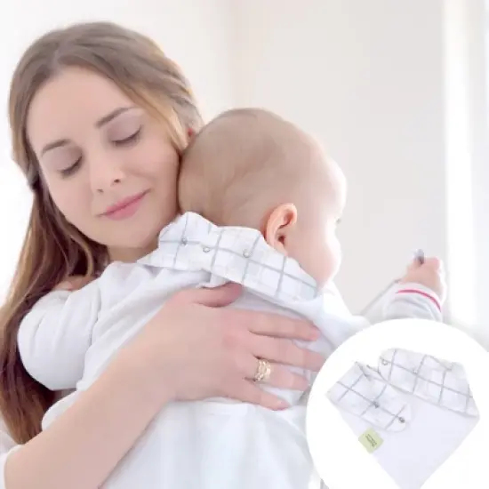 8pk Organic Baby Bandana Bibs, Baby Drool Bibs for Baby Boy, Girl, Baby Bibs for Infant, Newborn image {7}